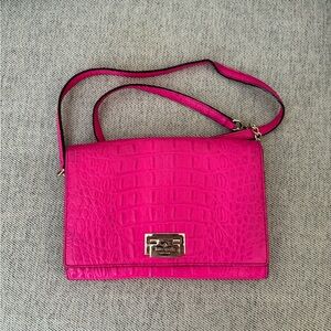 Kate Spade Embossed Leather Crossbody Bag